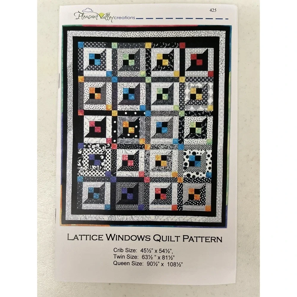 Lot of 4 Quilt Patterns by Pleasant Valley Creations‎ New Crib-King Size
